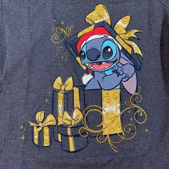 Disney Stitch Christmas Woman’s Top XL NWT - Picture 5 of 10